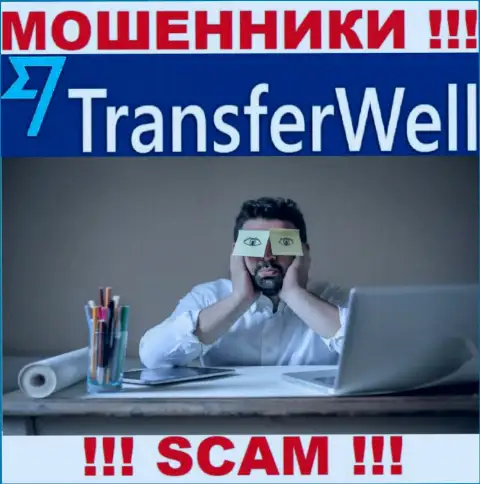 Деятельность TransferWell ПРОТИВОЗАКОННА, ни регулятора, ни лицензии на осуществление деятельности НЕТ