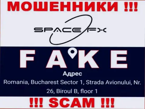 Space FX - обычные мошенники !!! Не желают представлять реальный юридический адрес компании