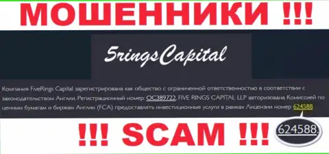 5Rings Capital опубликовали номер лицензии на сайте, однако это не значит, что они не ШУЛЕРА !!!