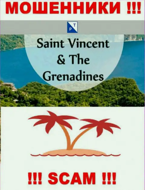 Оффшорные internet-обманщики Plaza Trade прячутся вот тут - Saint Vincent and the Grenadines