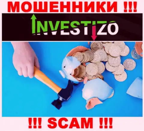 Investizo - это интернет мошенники, можете утратить все свои деньги