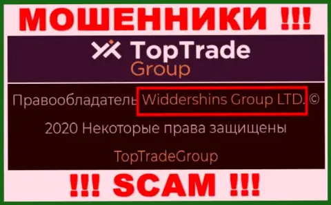 Данные о юридическом лице Топ Трейд Групп на их официальном веб-портале имеются - Widdershins Group LTD