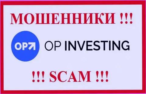 Логотип МОШЕННИКОВ OP-Investing