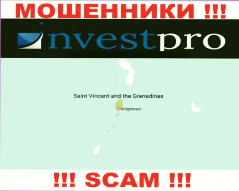 Мошенники NvestPro расположились на оффшорной территории - St. Vincent & the Grenadines