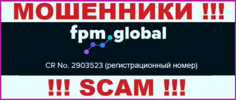 В internet сети работают жулики ФПМ Глобал !!! Их номер регистрации: 2903523
