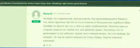 Отзыв из первых рук реального валютного трейдера дилинговой организации Zineera Com, позаимствованный с web-портала Gorodfinansov Com
