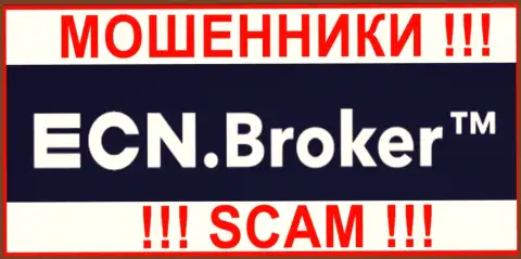Логотип ОБМАНЩИКОВ ECNBroker