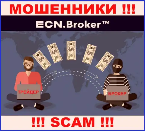 Не взаимодействуйте с компанией ECN Broker - не станьте еще одной жертвой их противоправных махинаций