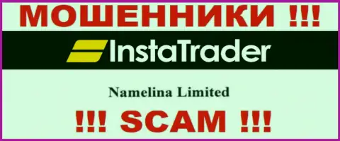 Юр лицо конторы InstaTrader Net - это Namelina Limited, информация позаимствована с официального онлайн-ресурса
