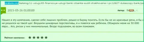 Дукас Копи слили биржевого игрока на денежную сумму 30 тысяч Евро - это МОШЕННИКИ !!!